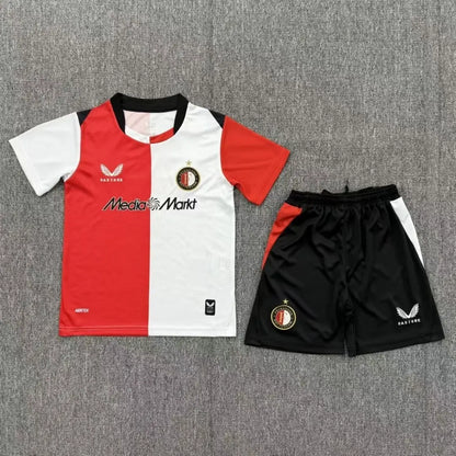 Feyenoord Rotterdam Dziecięcy Komplet domowy – koszulka + spodenki 2026/27