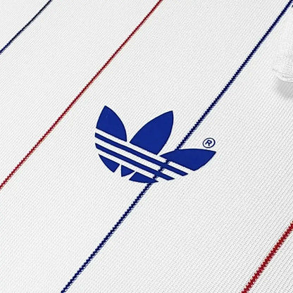 Francja Koszulka retro domowa z długim rękawem 1980/84