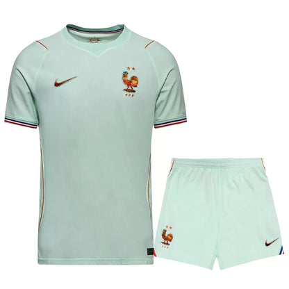 Francja Zestaw – Koszulka + Spodenki Wyjazdowa – Mundial 2026