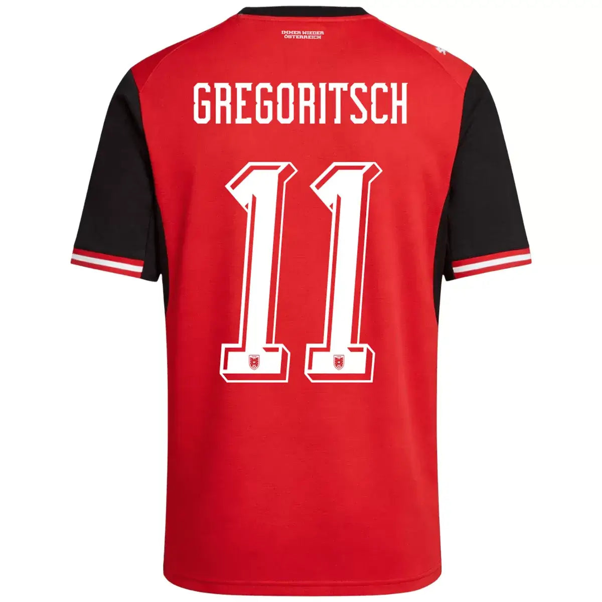 GREGORITSCH #11 Austria Koszulka Domowa – Mundial 2026