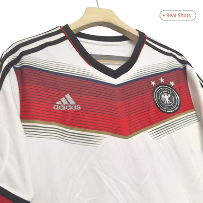 Niemcy Koszulka retro domowa Euro 2014