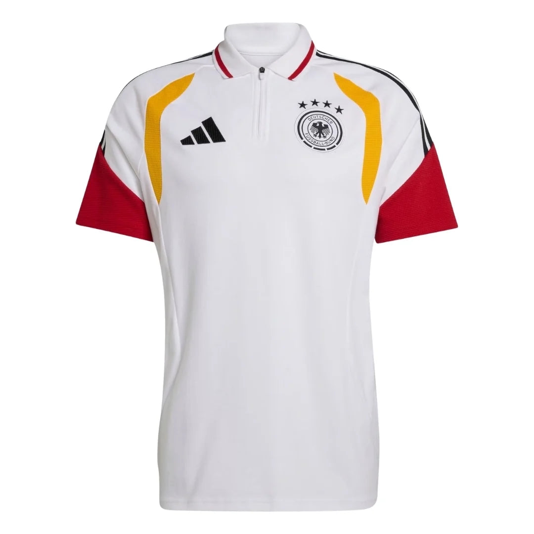 Niemcy Tiro Polo Koszulka Biała – Mundial 2026
