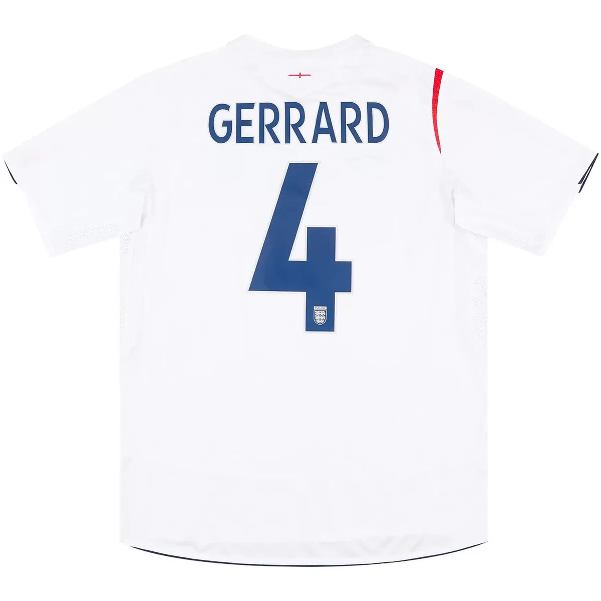 Gerrard #4 Anglia Koszulka retro domowa 2006