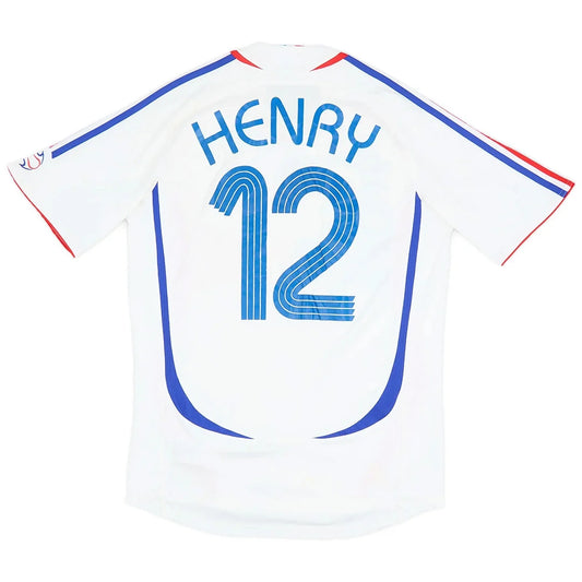 HENRY #12 Francja Koszulka retro wyjazdowa 2006