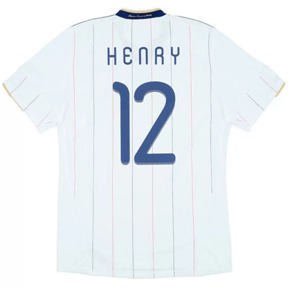 HENRY #12 Francja Koszulka retro wyjazdowa 2010