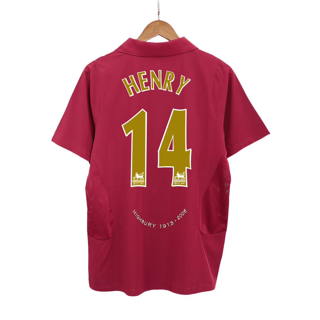 HENRY #14 Arsenal Koszulka retro domowa 2005/06