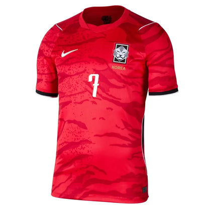 HEUNGMIN #7 Korea Południowa Koszulka Domowa – Mundial 2026