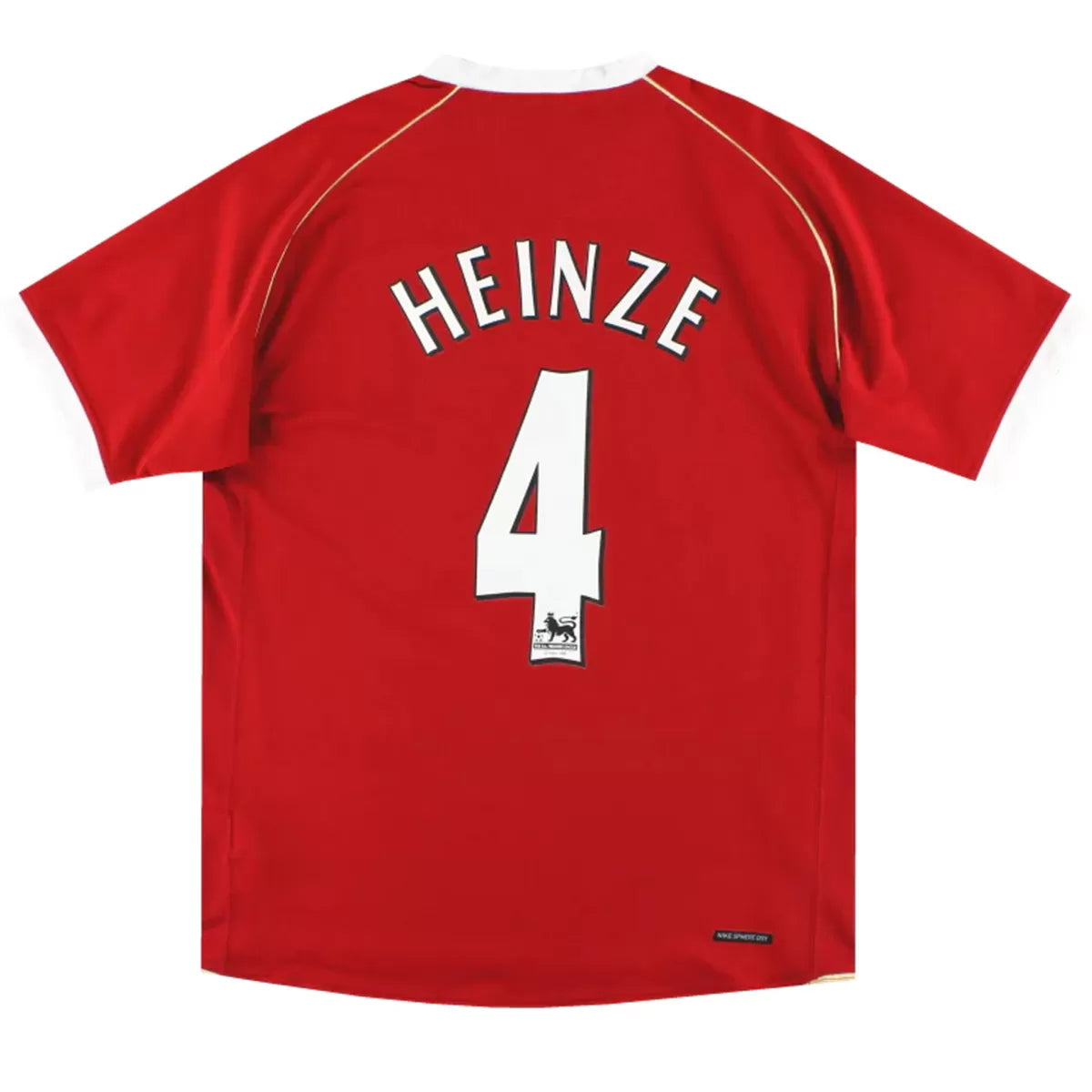 Heinze #4 Manchester United Koszulka retro domowa 2006/07