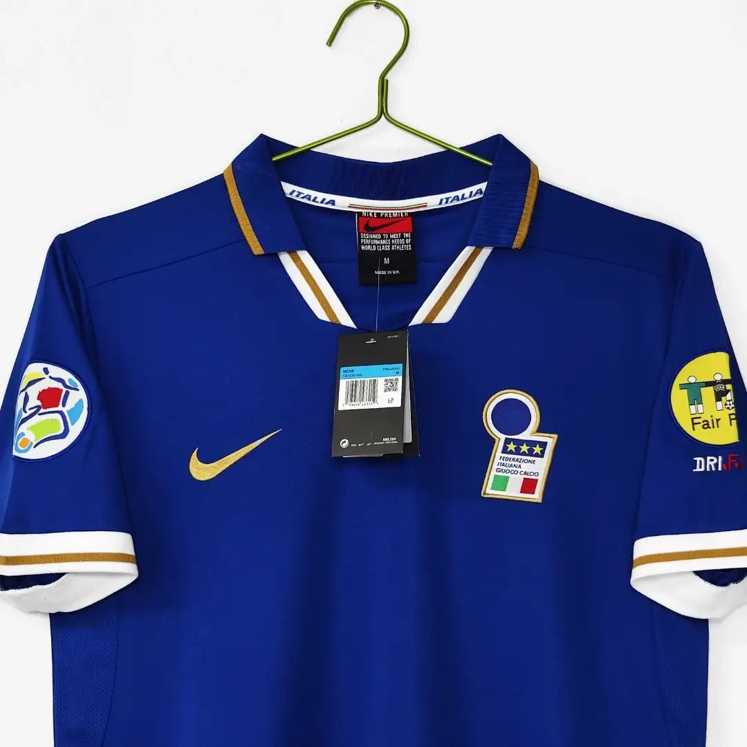 Albertini #10 Włochy Koszulka retro domowa 1996