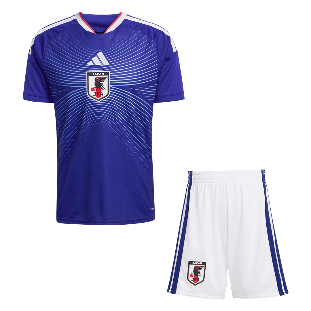 Japonia Zestaw – Koszulka + Spodenki Domowa – Mundial 2026
