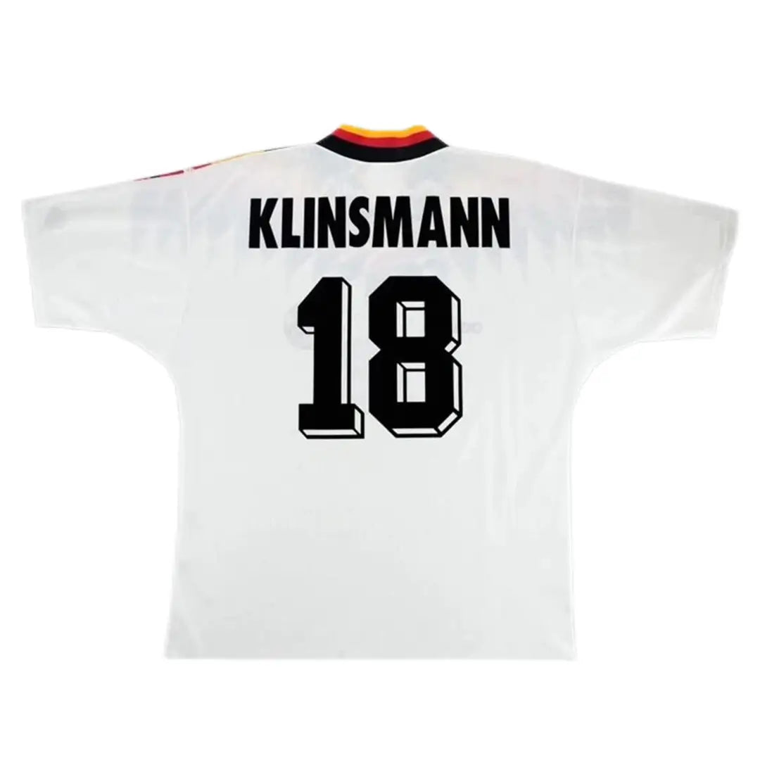 KLINSMANN #18 Niemcy Koszulka retro domowa 1994