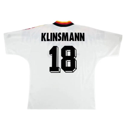 KLINSMANN #18 Niemcy Koszulka retro domowa 1994