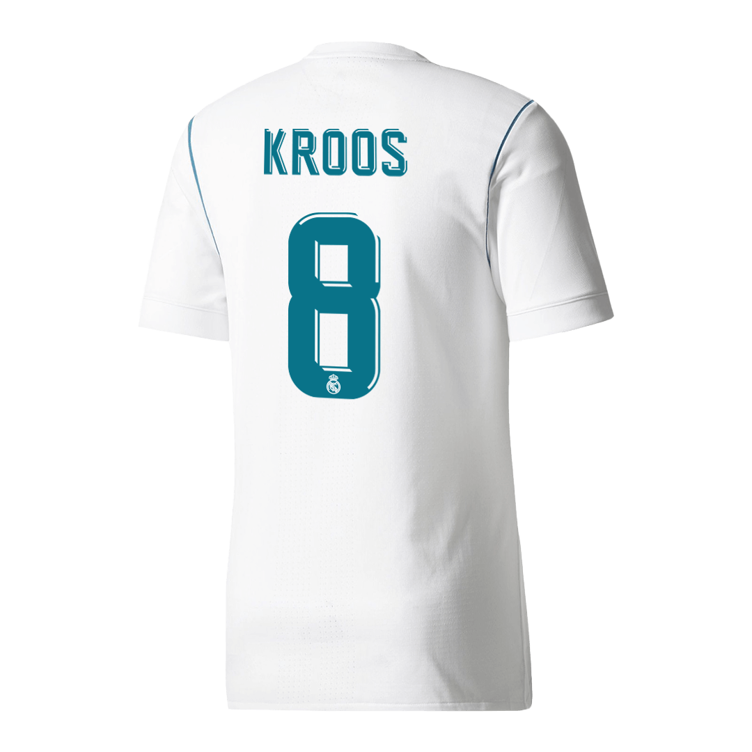 KROOS #8 Real Madrid Koszulka retro domowa 2017/18