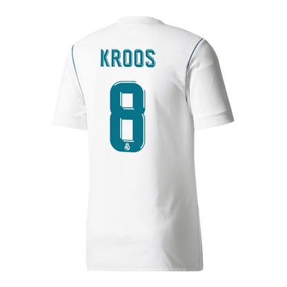 KROOS #8 Real Madrid Koszulka retro domowa 2017/18