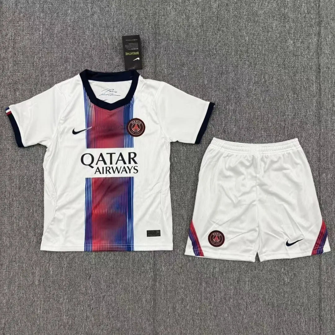 PSG Dziecięcy Komplet wyjazdowy – koszulka + spodenki 2026/27