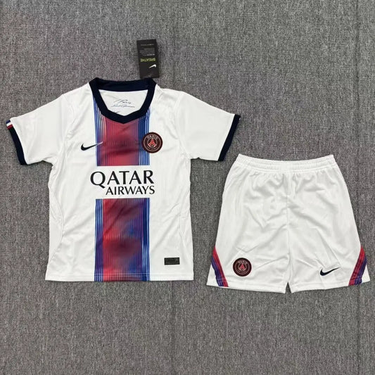 PSG Dziecięcy Komplet wyjazdowy – koszulka + spodenki 2026/27