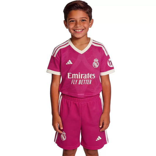 Real Madrid Dziecięcy Komplet trzeci – koszulka + spodenki 2026/27