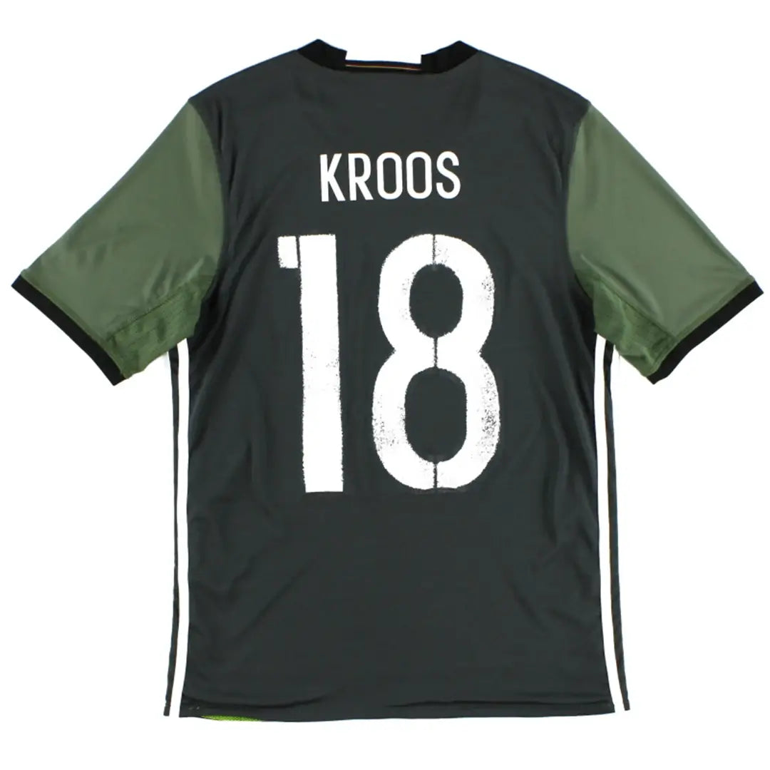Kroos #18 Niemcy Koszulka retro wyjazdowa 2016