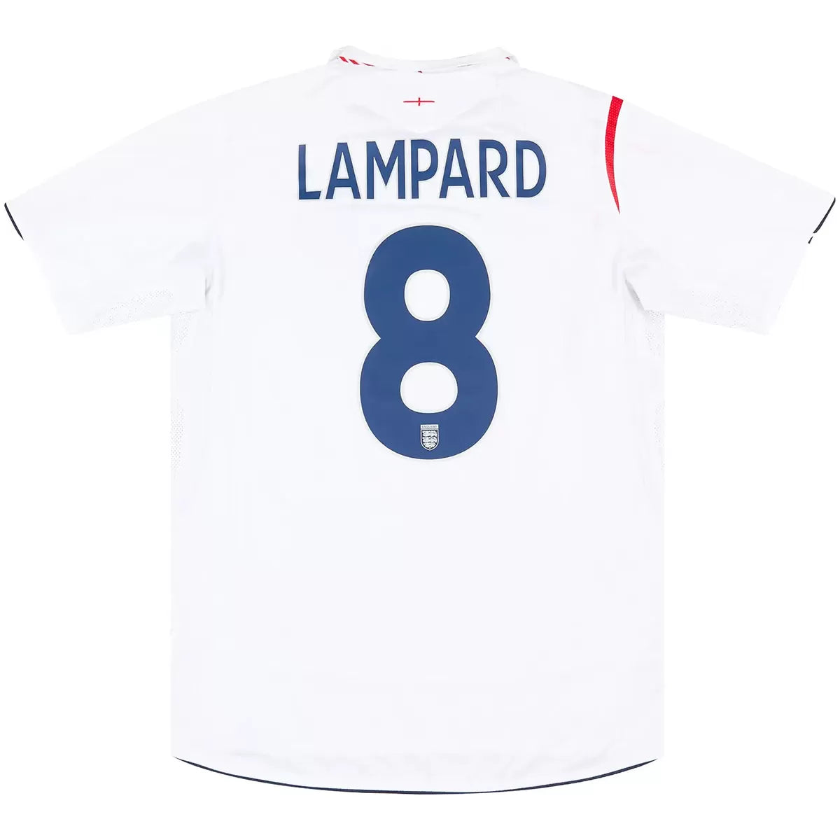 Lampard #8 Anglia Koszulka retro domowa 2006