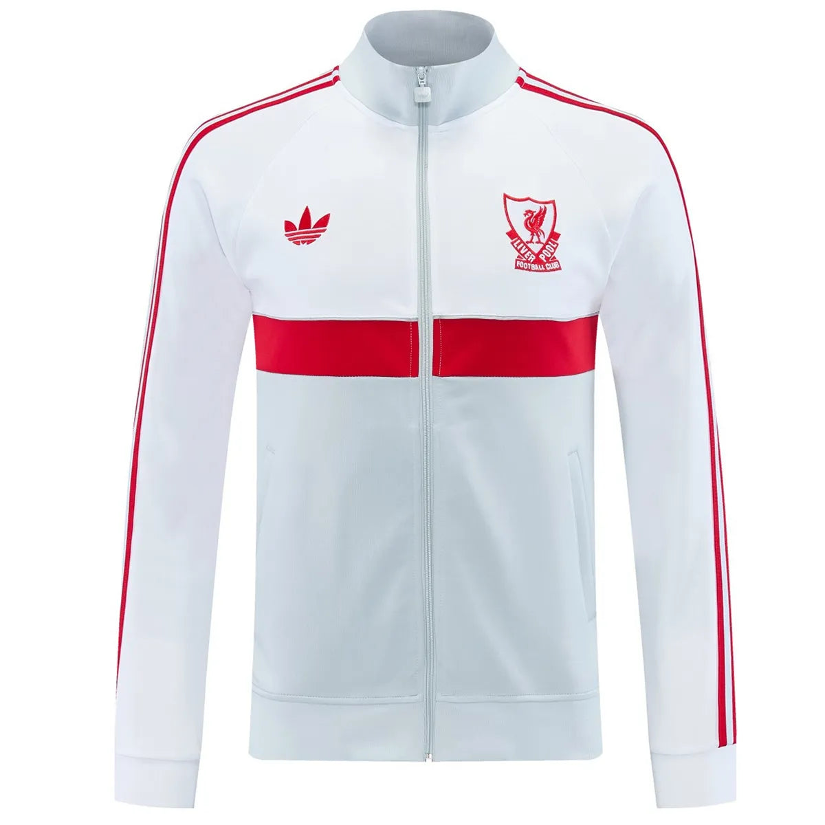 Liverpool Kurtka przedmeczowa Biała 2026/27