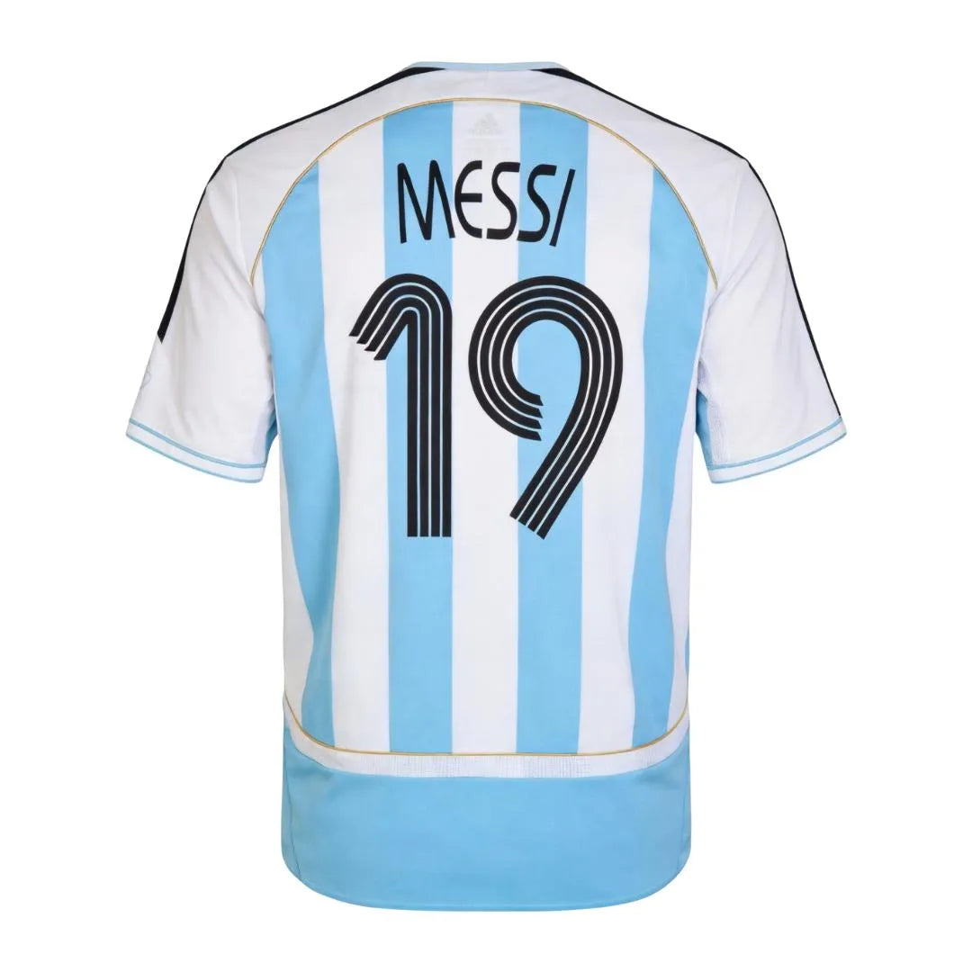 MESSI #10 Argentyna x Messi Koszulka 2026 & MESSI #19 Argentyna Koszulka retro domowa 2006