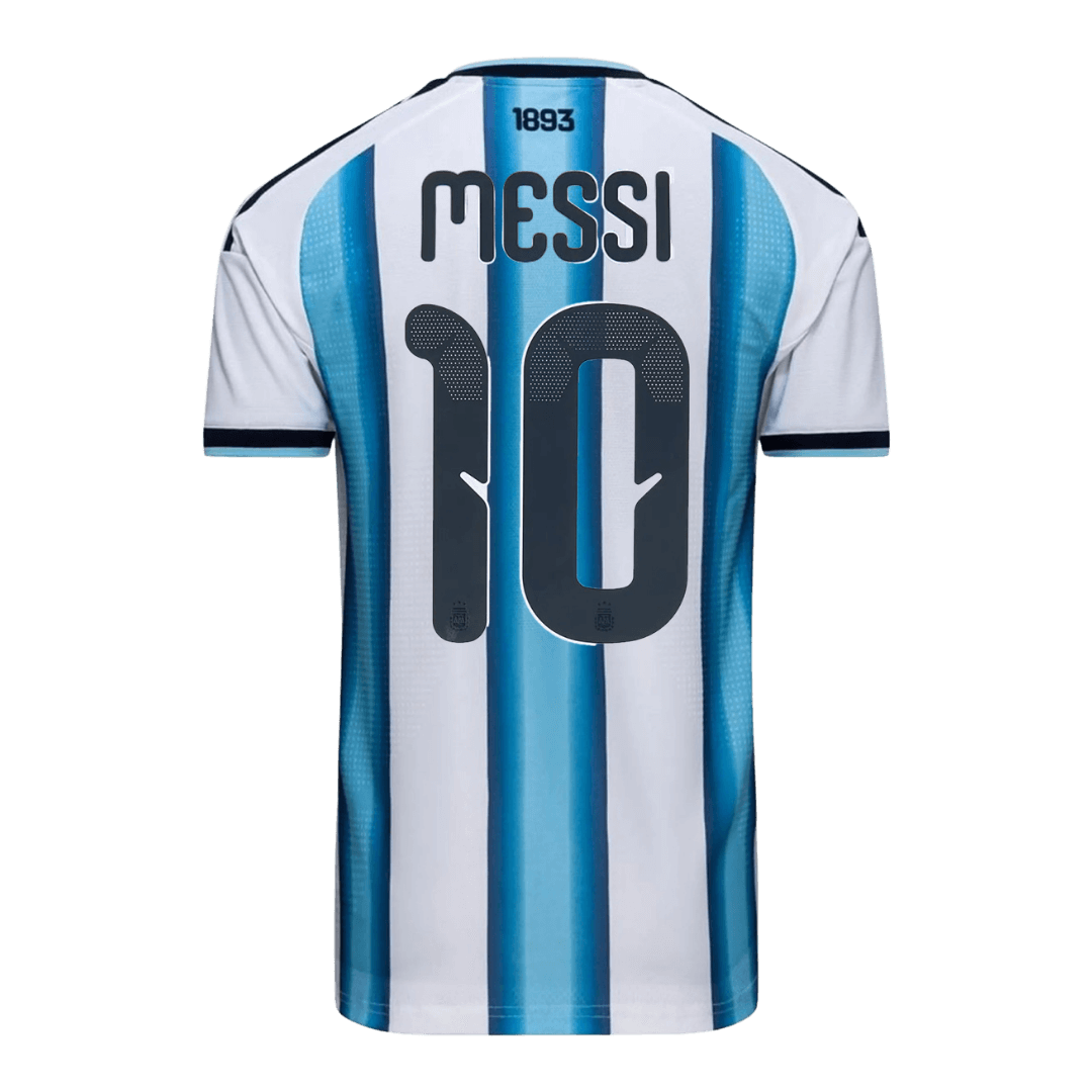 MESSI #10 Argentyna Koszulka Domowa Wersja zawodnicza – Mundial 2026