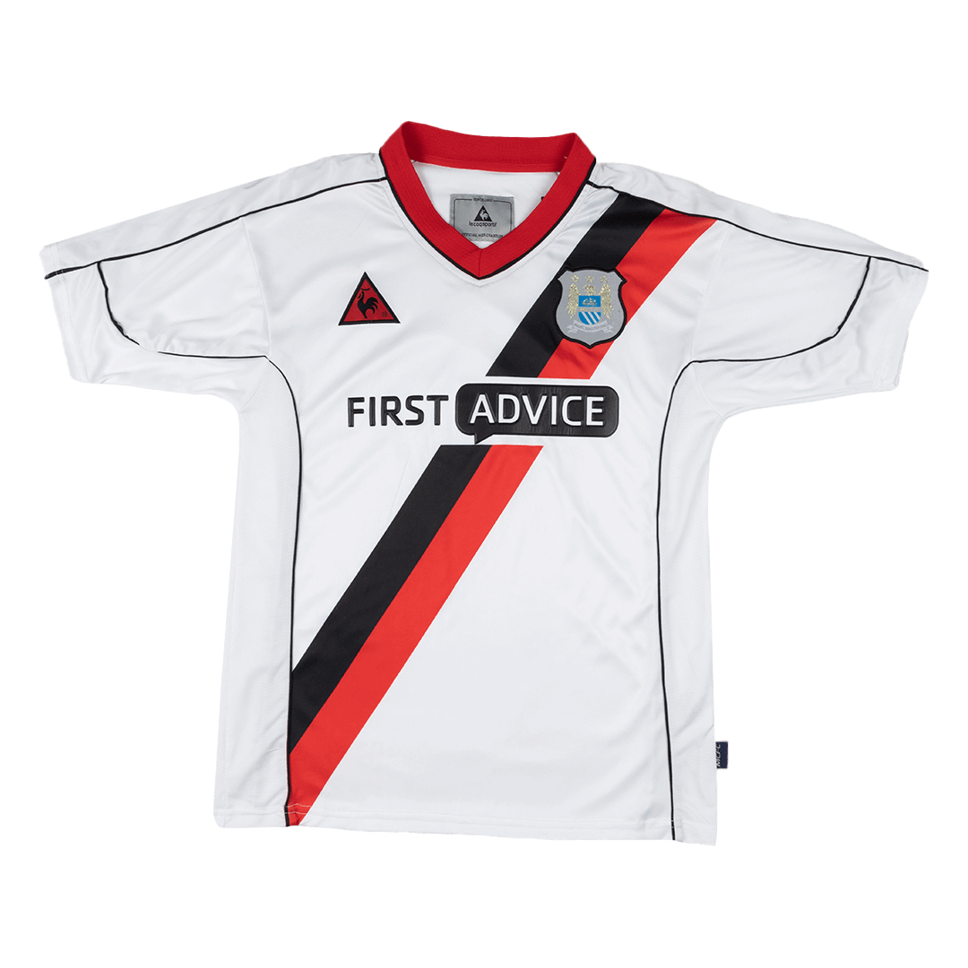 Manchester City Koszulka retro wyjazdowa 2002/03