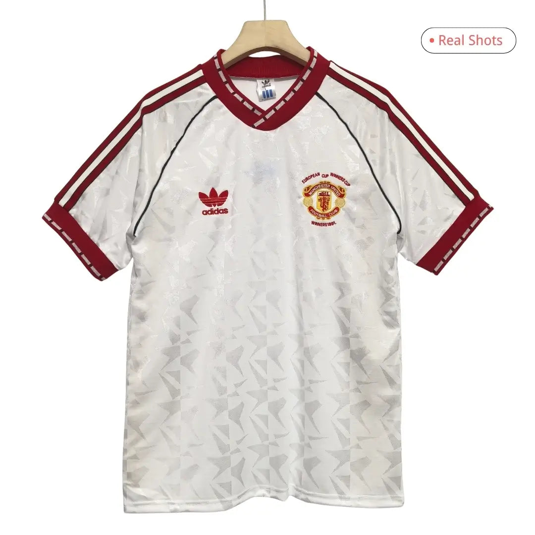 Manchester United Koszulka retro wyjazdowa 1991
