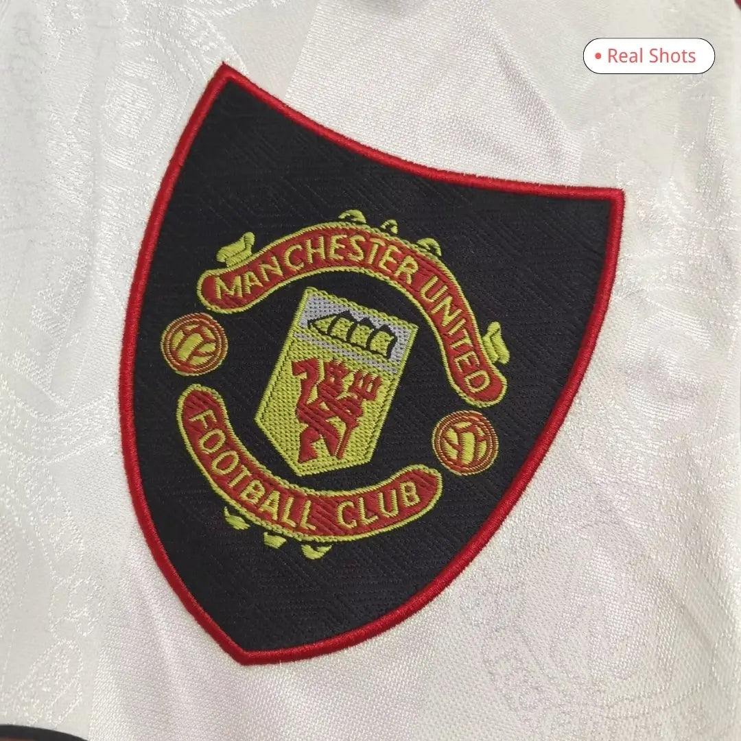 Manchester United Koszulka retro wyjazdowa z długim rękawem 1998/99