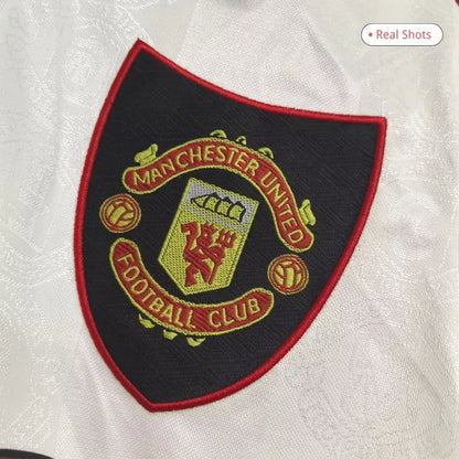 Manchester United Koszulka retro wyjazdowa z długim rękawem 1998/99