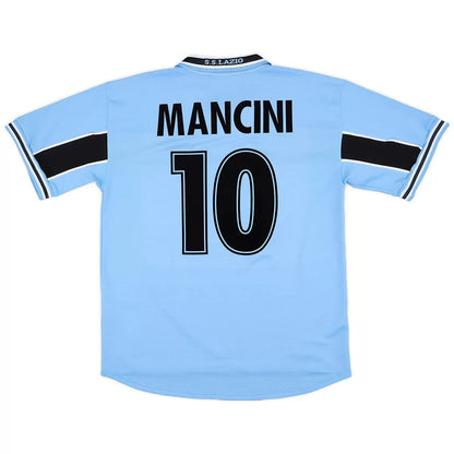 MANCINI #10 Lazio Koszulka retro domowa 1998/00