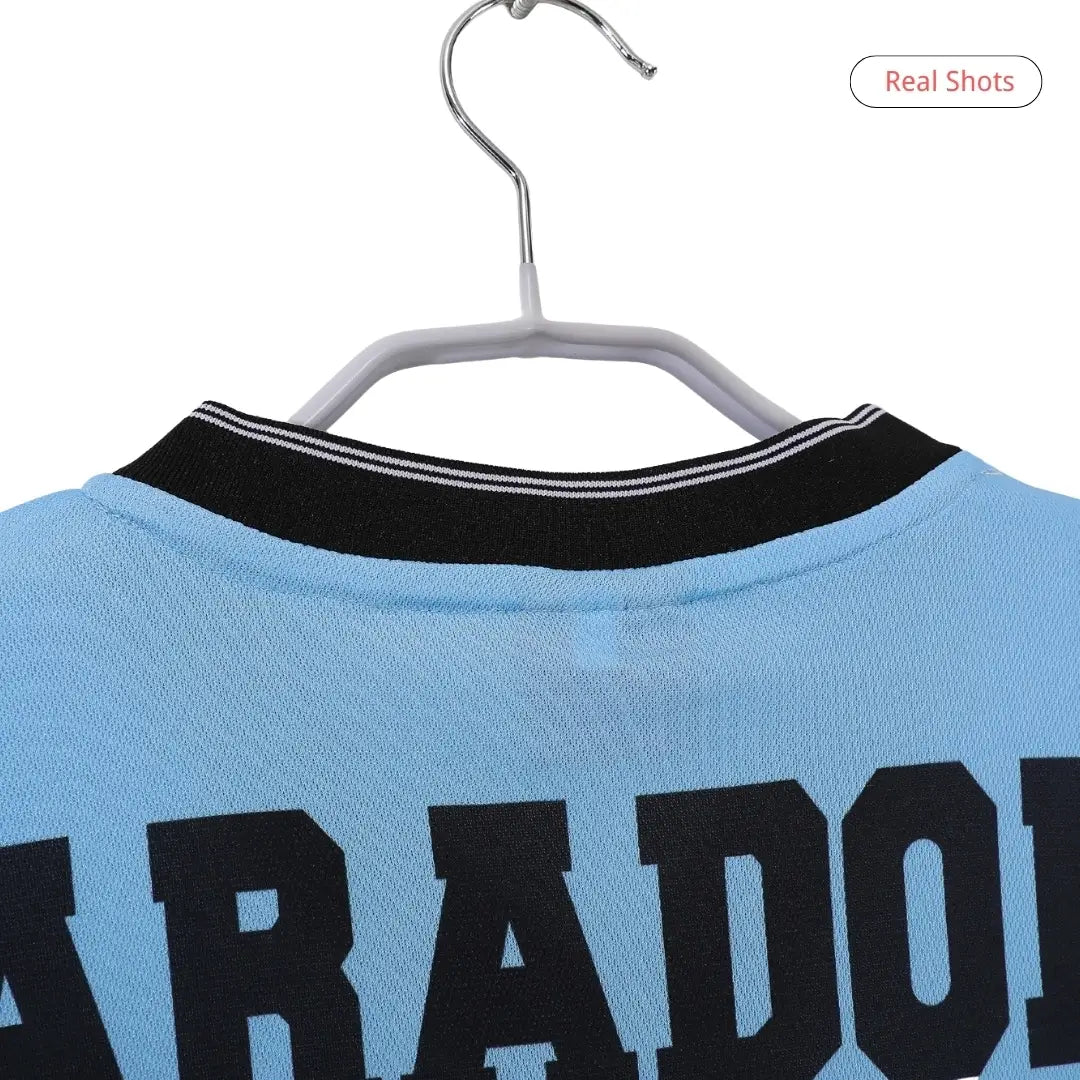 Maradona #10 Argentyna Koszulka retro domowa 2001