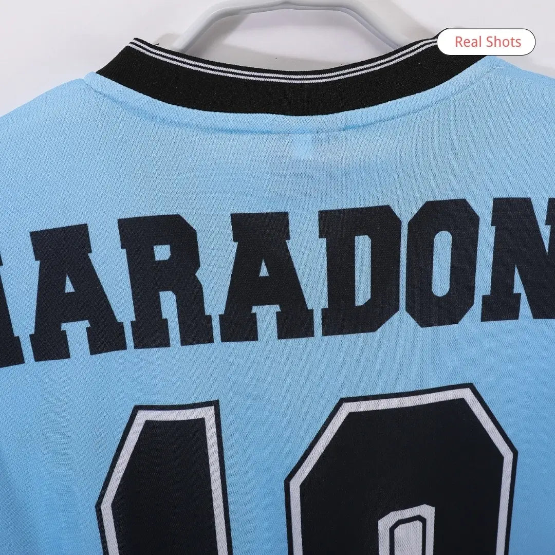 Maradona #10 Argentyna Koszulka retro domowa 2001