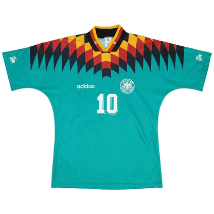 Matthäus #10 Niemcy Koszulka retro wyjazdowa World Cup 1994