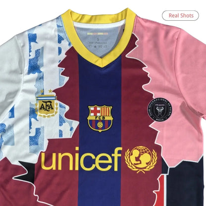 Messi #10 Argentyna Tribute Koszulka Edycja specjalna