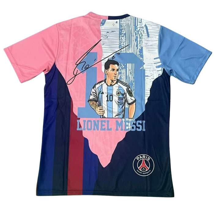 Messi #10 Cały zespół Tribute Koszulka Edycja specjalna