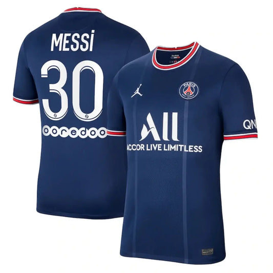 Messi #30 PSG Koszulka retro domowa 2021/22