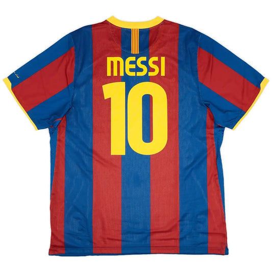 Messi #10 Barcelona Koszulka retro domowa 2010/11
