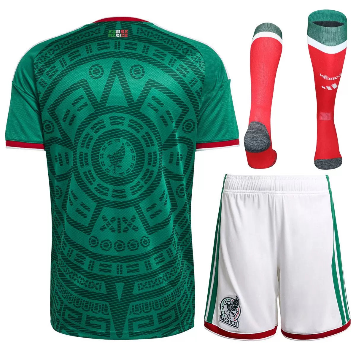 Meksyk Zestaw – Koszulka + Spodenki Domowa – Mundial 2026