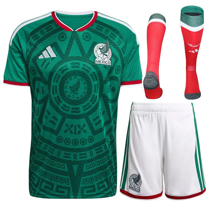 Meksyk Zestaw – Koszulka + Spodenki Domowa – Mundial 2026