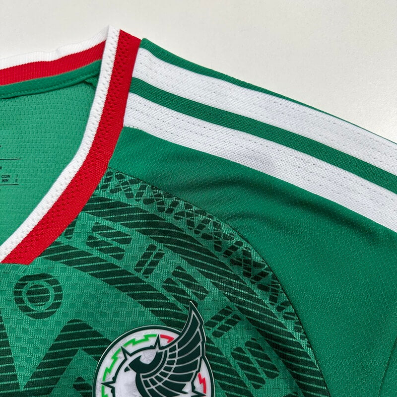 S.GIMÉNEZ #11 Meksyk Koszulka Domowa Wersja zawodnicza – Mundial 2026