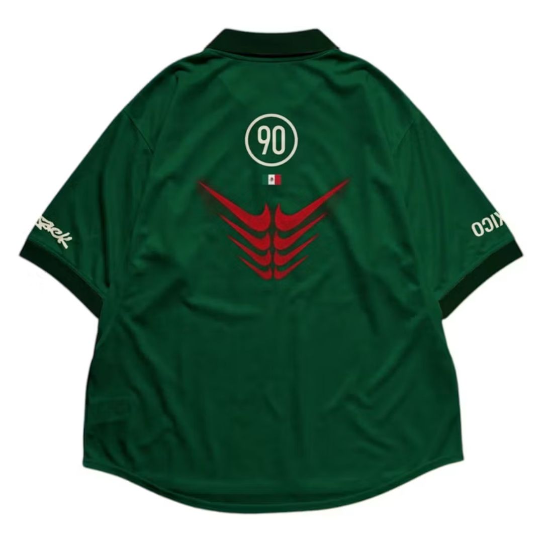 Meksyk x Travis Scott Cactus Jack Total 90 Retro Koszulka 2026