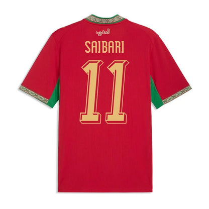 Saibari #11 Maroko Koszulka Domowa – Mundial 2026