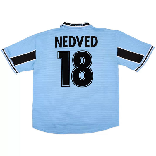 NEDVED #18 Lazio Koszulka retro domowa 1998/00