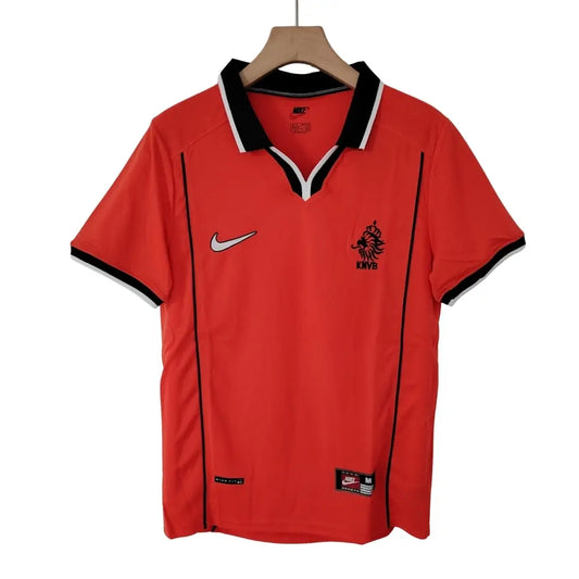 Holandia Koszulka retro domowa Euro 1998