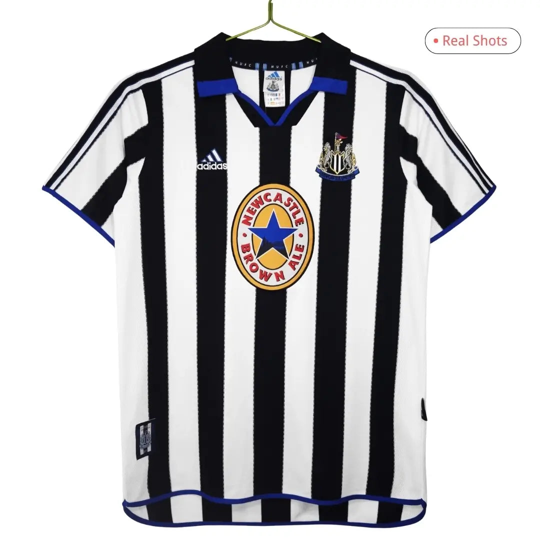 Newcastle United Koszulka retro domowa 1999/00