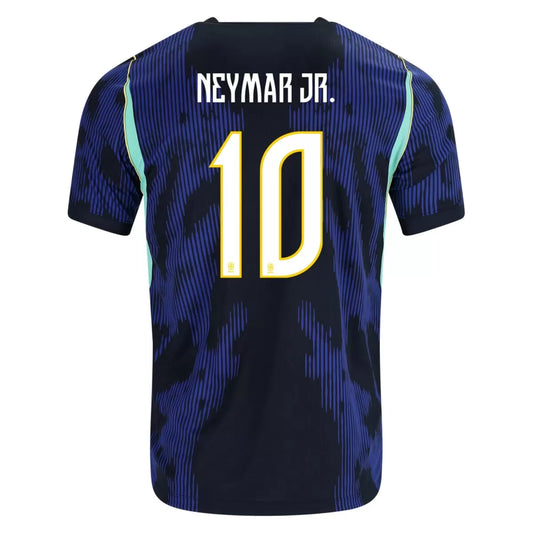 Neymar Jr. #10 Brazylia Koszulka Wyjazdowa – Mundial 2026