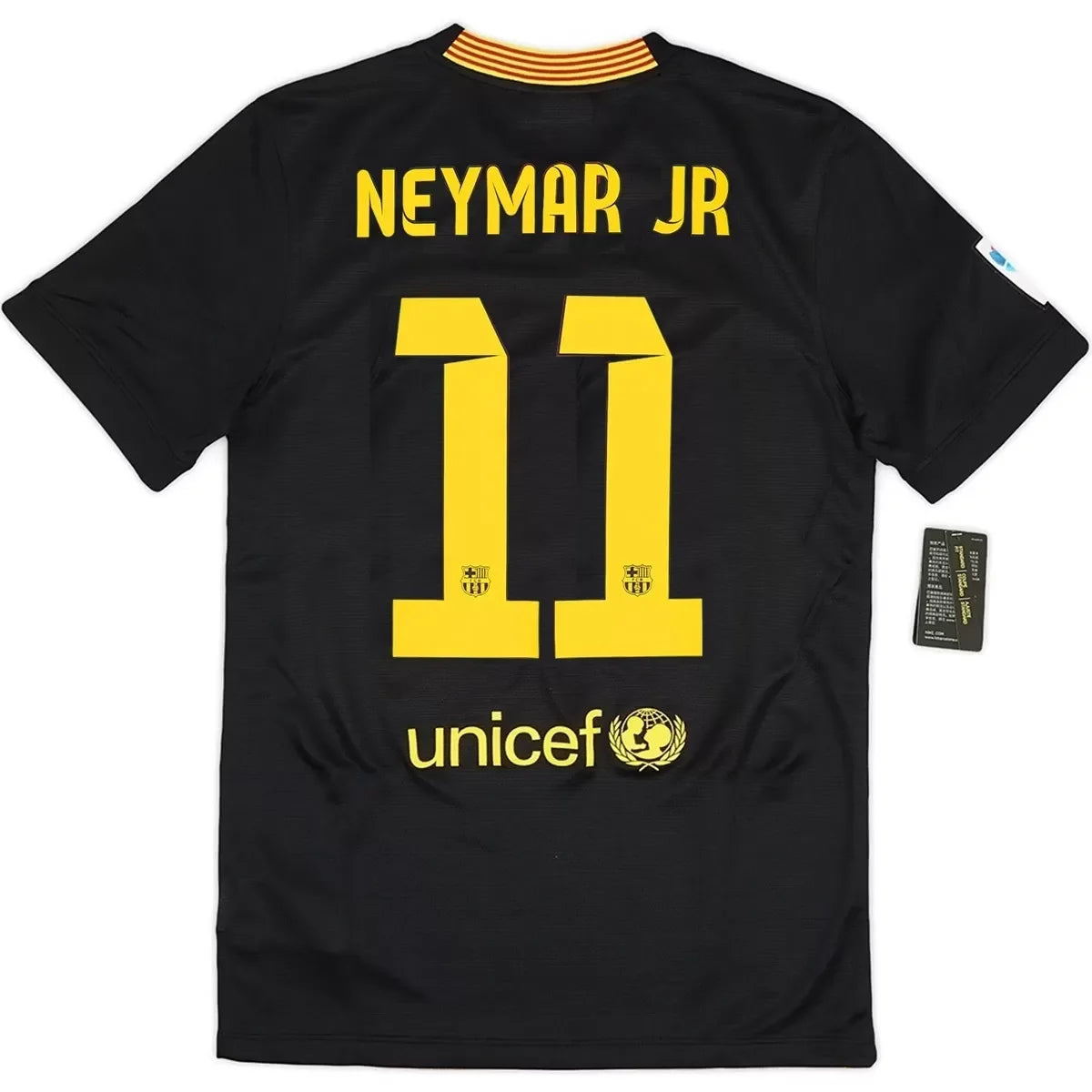 Neymar Jr #11 Barcelona Koszulka retro trzecia 2013/14