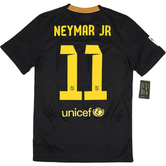 Neymar Jr #11 Barcelona Koszulka retro trzecia 2013/14
