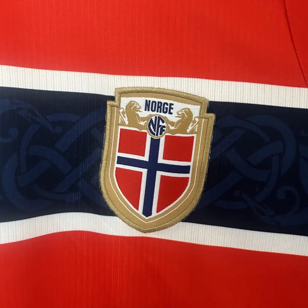 Braut Haaland #9 Norwegia Koszulka Domowa – Mundial 2026